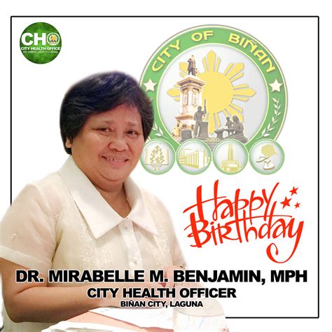 city health office 1 - binan laguna|Today marks the .